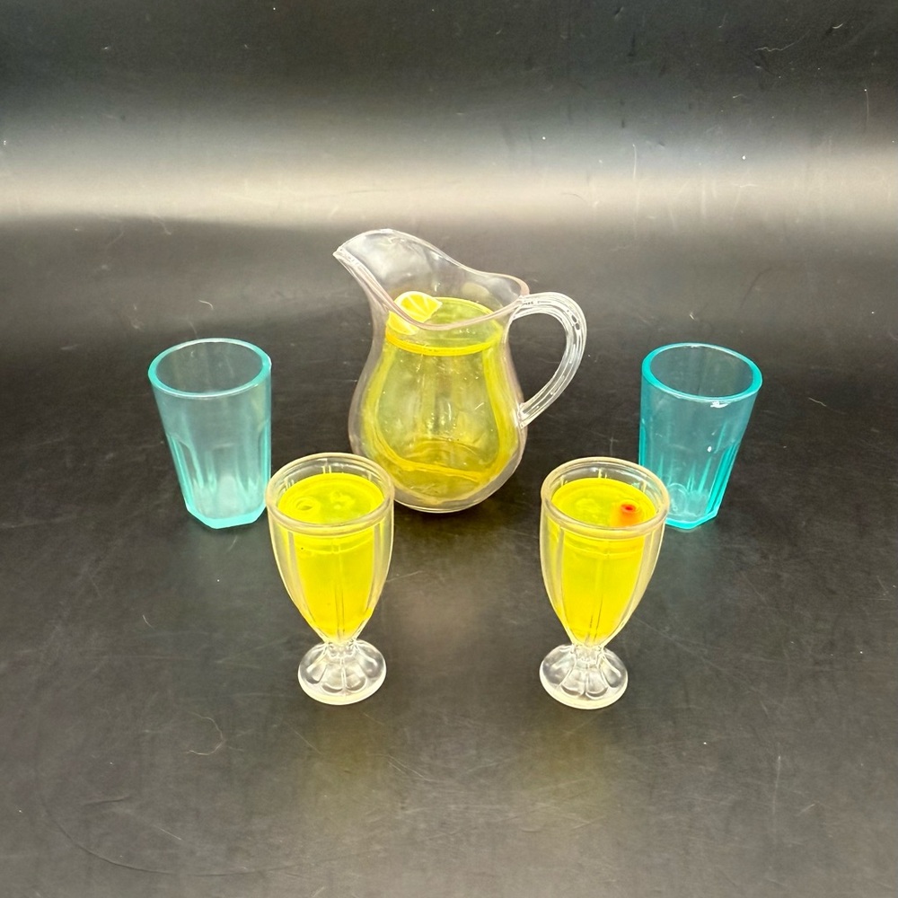 Our Generation 18" Doll American Girl Play Food Lemonade Pitcher & Glasses Set